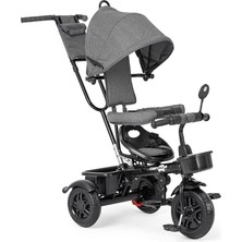 MSP Roadstar Itmeli Ebeveyn Kontrollü 3 Tekerlekli Bebek Çocuk Bisikleti, Storm Grey, 8682476921006