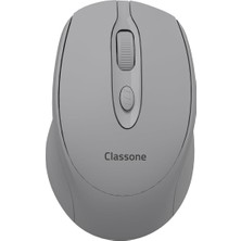 MSP CBT14 Bluetooth + 2.4 Ghz Şarj Edilebilir Kablosuz Mouse - Gri
