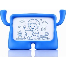 MSP Honor Pad X9A / X9 / X8 Pro 11.5 Inç ile Uyumlu Kılıf Çocuklara Özel Silikon Case (Düz X8 Değildir) Mavi