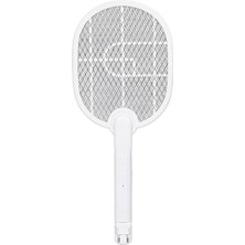 MSP LTD-016 Şarj Edilebilir Elektrikli Sinek Raketi - Beyaz
