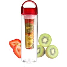 MSP Shop 500 ml Akrlik Detox Matara & Su Şişesi & Detox Suluk, Asorti
