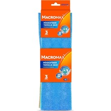 MSP Max Mikrofiber Temizlik Bezi 3'lü Paket, Ultra Emici Toz Alıcı Çok Amaçlı Yüzey Bezi