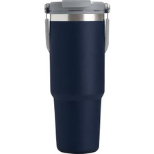 MSP 900ML Pipetli El Tutacaklı Paslanmaz Çelik Termos Mug - AL5722
