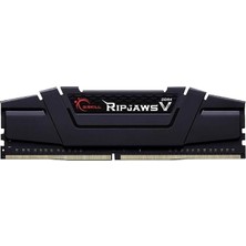 MSP (1X8GB) Ripjaws V Gaming Serisi 3200 Mhz CL16 (16-18-18-38) Siyah Renkli Alüminyum Soğutuculu 1,35V Bellek Modülü