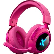 MSP X9 Rose Red 7.1 Surround Kablosuz Gaming Kulaklık (Mc-X9-3)