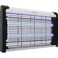 MSP Mavi Işıklı Sinek Öldürücü 6W - 50M2 Etki Alanı, Uv LED Enerji Tasarruflu Elektrikli Sivrisinek ve Böcek Tuzağı (Alüminyum & Abs Gövde, Tavana Asılabilir)
