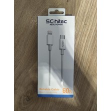 MSP 60W Type-C To Lightning Data ve Hızlı Şarj Kablosu Telefon, Ipad Uyumlu Beyaz SK003