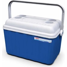 MSP Cooler Box 32 Lt Buzluk Termos Mavi Soğuk Gıda Içecek Saklama Taşıma