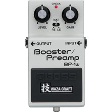 MSP BP-1W Waza Craft Clean Booster/preamp Pedalı