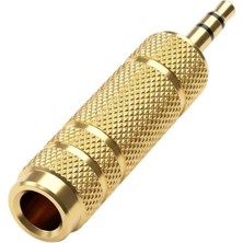 MSP / 1 Dişi 6.3 mm Metal Jack (6.3 mm - 3.5 mm Çevirici) Düşürücü