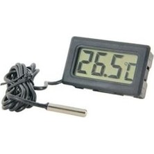 MSP Dijital Problu Termometre LCD Mutfak Iç Dış Mekan Kuluçka Sıcaklık Ölçer Tpm 10 TPM10