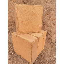 MSP Çiçekçilik 4 Adet 240-260 Lt Sıkıştırılmış Hindistan Cevizi Torfu - Ithal Blok Organik Cocopeat Kokopit