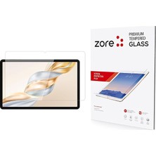 MSP Honor ile Uyumlu Pad X9A Tablet Temperli Cam Ekran Koruyucu Şeffaf