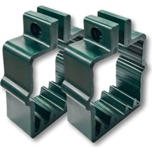 MSP Çit 60X60 mm Profil Kelepçe (262 Adet) (Yeşil)