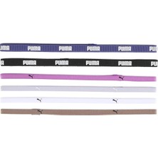 MSP Kadın Tr Ess Hairbands Saç Bandı, Puma Black-Blue Crystal-Wild Berry-Cool Weather-Dark Clove, Tek Beden