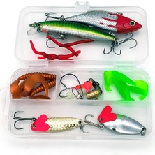 MSP 28 Parça Silikon Rapala Kaşık Olta Yem ve Aksesuar Seti