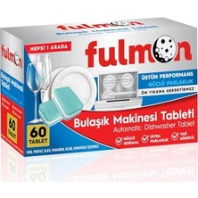 aklow akyoleticaret 60'lı Bulaşık Makinesi Tableti Hepsi Bir Arada