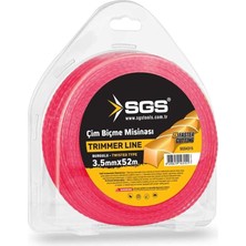 MSP Çim Biçme Tırpan Misinası - Burgulu - 3.5 Mm. - 52 Mt.