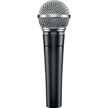 MSP SM58 Kardiyot Dinamik Vokal Mikrofonu, 25' Xlr Kablo, Pnömatik Şok Montajı, Dahili Pop Filtreli Küre Örgü Izgara, A25D Mikrofon Klipsi, Saklama Çantası, 3-Pin Xlr Konnektör (SM58-CN)