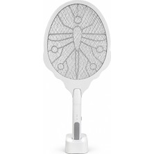 MSP Elektrikli Sinek Öldürücü Raket, Uv Işıklı, 2'si 1 Arada, 3000V, Type-C Şarjlı, 1200 Mah, Sivrisinek Kovucu