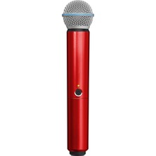 MSP WA713-RED Renkli Kulp Sadece BLX2/SM58 ve BLX2/BETA58A Kablosuz Vericiler Için (Kırmızı)