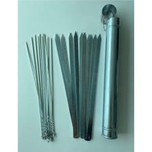 MSP Galvanizli Mangal Seti (50CM