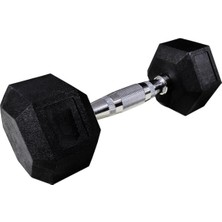 MSP 7 kg Hex Olimpik Dambıl, Siyah