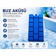 MSP Dolu Buz Aküsü – Tekrar Kullanılabilir Soğutucu Jel Blok – Termos ve Soğutucu Çanta Için