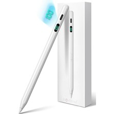 MSP Apple iPad Mini 5/6/7 A17 ile Uyumlu Dokunmatik Tablet Kalemi Pen DZ915 Şarj Ekranlı Avuç Içi Reddi Stylus