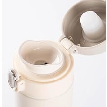 MSP Krem Paslanmaz Çelik Termos 400ML (Bomb 8003-400-B)