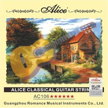 MSP AC106-N/KLASIK Gitar Teli Normal Tansiyon