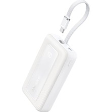MSP Zolo 10.000 Mah Powerbank, Taşınabilir Şarj Cihazı, 30W, Usb-C, Beyaz - A1688