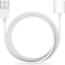 MSP Apple Pencil Uzatma Adaptör Kablo 8 Pin To USB - Beyaz AL4074