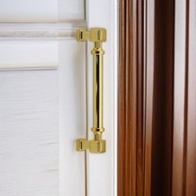 aklow akyoleticaret 128 mm Gold Altın Talas Kulp Mobilya Çekmece Mutfak Dolabı Dolap Kapak Kulplar Kulb Kulp