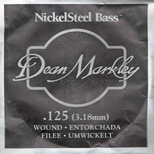 MSP Markley Nickel Steel Bass .125 Bas Gitar Tek Tel