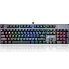 MSP Power Ogre Rgb Gaming Oyun Mekanik Klavye Kırmızı Switch
