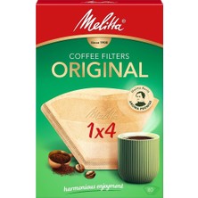 MSP Original Kahverengi Kahve Filtre Kağıdı 1x4 Numara 80'li Paket