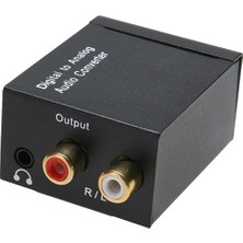 MSP Dijital To Analog 3.5mm Optik Ses Tos Çevirici Dönüştürücü Adaptör