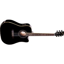MSP AD880CEBK Elektro Akustik Gitar - Siyah