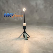 MSP Tripod Tabanlı Taşınabilir Kamp & Outdoor Lambası-Nkvtech ZF6968
