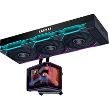 MSP Li Hydroshift Iı OLED Kavisli 360TL Rgb Sıvı Cpu Soğutucu - 360MM Aıo - 3X120MM Tl Flex Fanlar - 6,67 Inç Ekran - 3D Animasyon Efektleri - Düşük Gürültü - Lga 1851/1700, Amd Am5/4- Siyah
