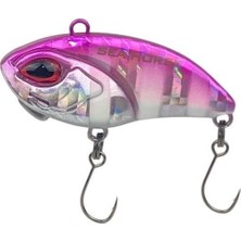 MSP Horse Ocean Vib 3,8 cm 4,1 gr Pink Zebra Sahte Balık