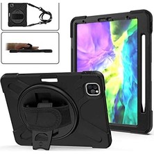 MSP iPad Air 13INÇ M4/m3/m2 ile Uyumlu Kılıf Defender Askılı Zırhlı Tank Case 2026-2024
