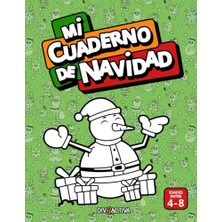 aklow akyoleticaret Noel Etkinlik Defteri Çocuklar Için Sudoku, Mandala, Labirent ve Oyunlar