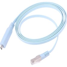 MSP 1.8 Metre Type-C To Console Kablo – Usb-C RS232 Seri Port Konsol Kablosu – Router Switch Modem Konfigürasyon Kablosu
