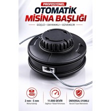 MSP Adet Motorlu Tırpan Uyumlu Misina Başlığı Plastik Otomatik Tırpan Kafası Ot Motoru Ot Çim Biçme Bıçkı