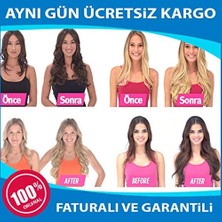 aklow akyoleticaret Koyu Kahverengi Uzun ve Gür Saçlar Için Saç Aparatı