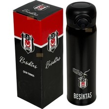 MSP 500ML Lisanslı Çift Katlı Paslanmaz Çelik Rahat Içim Ağızlıklı Termos 6 Saat Sıcak Soğuk Hediye Kutulu