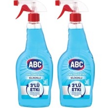 aklow akyoleticaret Cam Temizleyici Silikonlu 500 ml (2 Paketi)