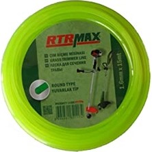 aklow akyoleticaret RTY516 1.6 MMX15M Tırpan Misinası Yeşil Yuvarlak, Sarı